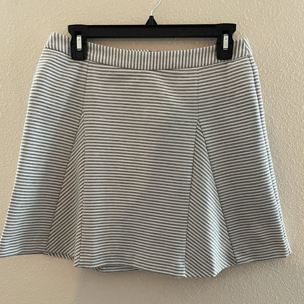 MICHAEL KORS GREY/WHITE SKIRT‎